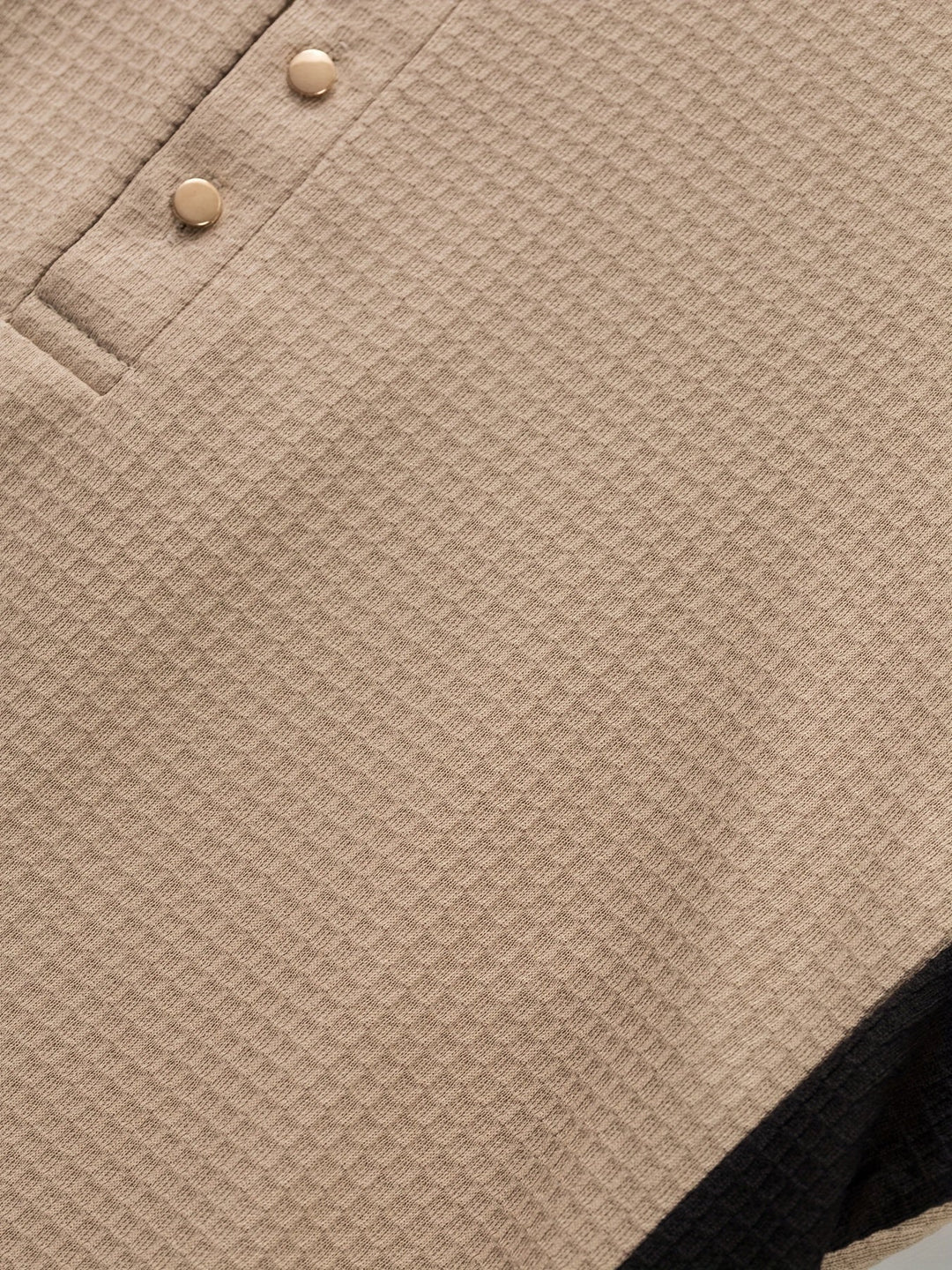 Curtis | Strukturert Langermet Henley