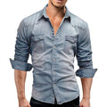 Holden | Robust Casual Skjorte med Lomme