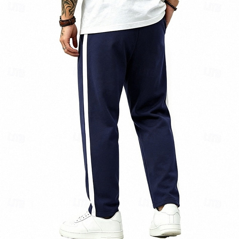 Damian | Avslappede joggebukser med sidestripe