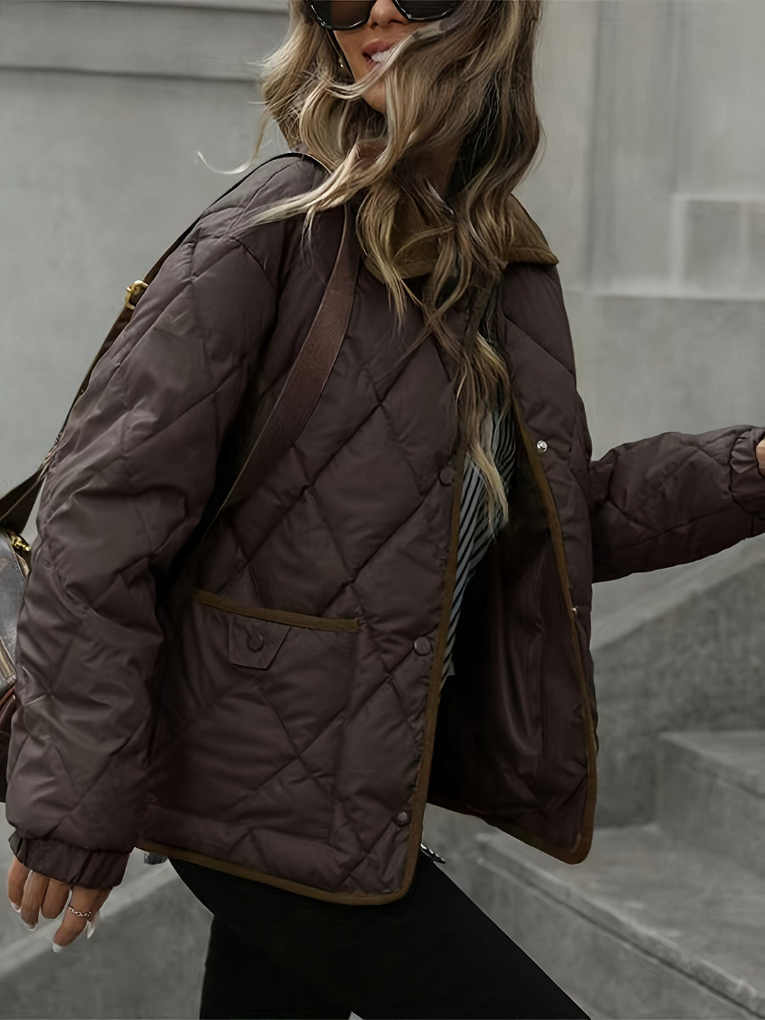 Imogen | Diamond Quiltet Polstret Jakke