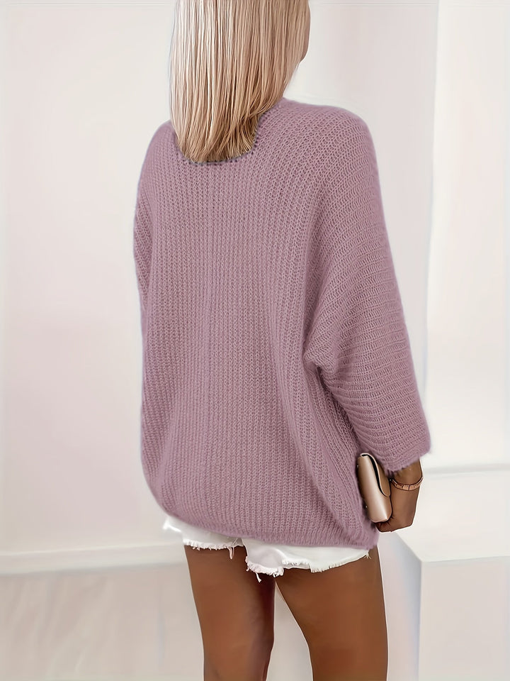 Bridget | Avslappet åpen cardigan foran