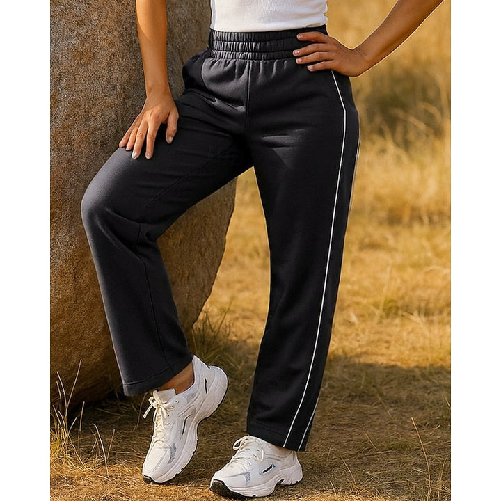 Maisie | Avslappede joggebukser med sidestripe