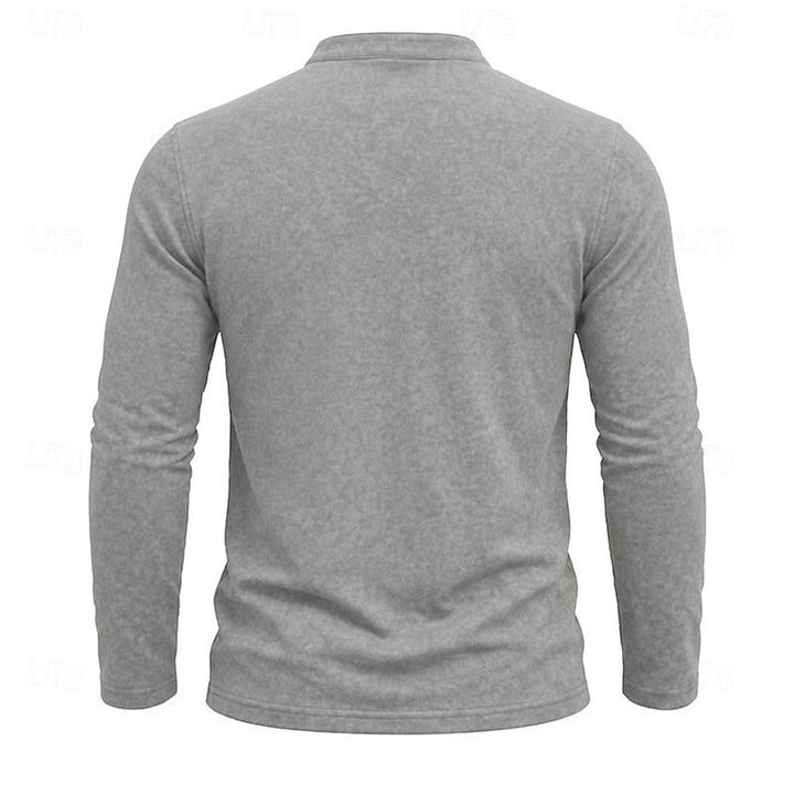 Weston | Klassisk Henley Langermet Skjorte