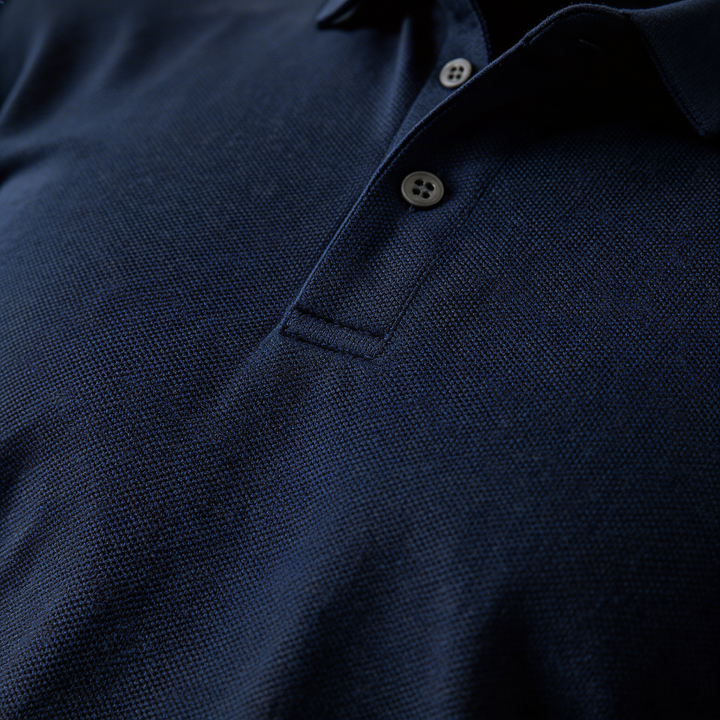 Andrei | Casual langermet poloshorte med krage