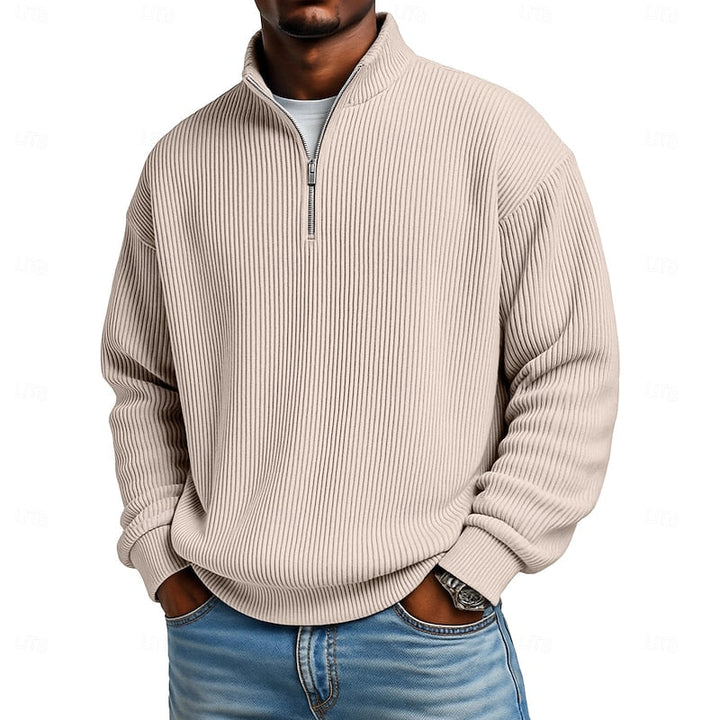 Harlan | Ribbet Quarter-Zip Genser
