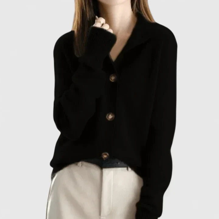 Adele | Fin Krage Cardigan