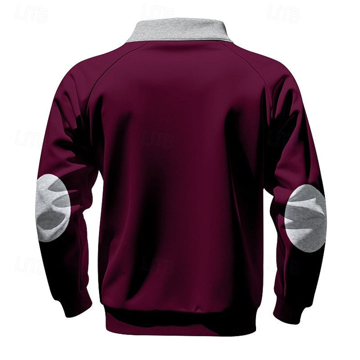 Keith | Quarter-Zip Fargeblokk Genser