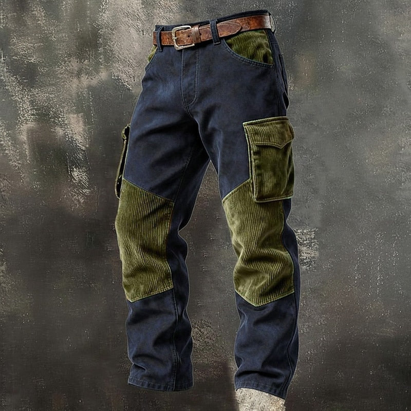 Silas | Robust tofarget cargobukse