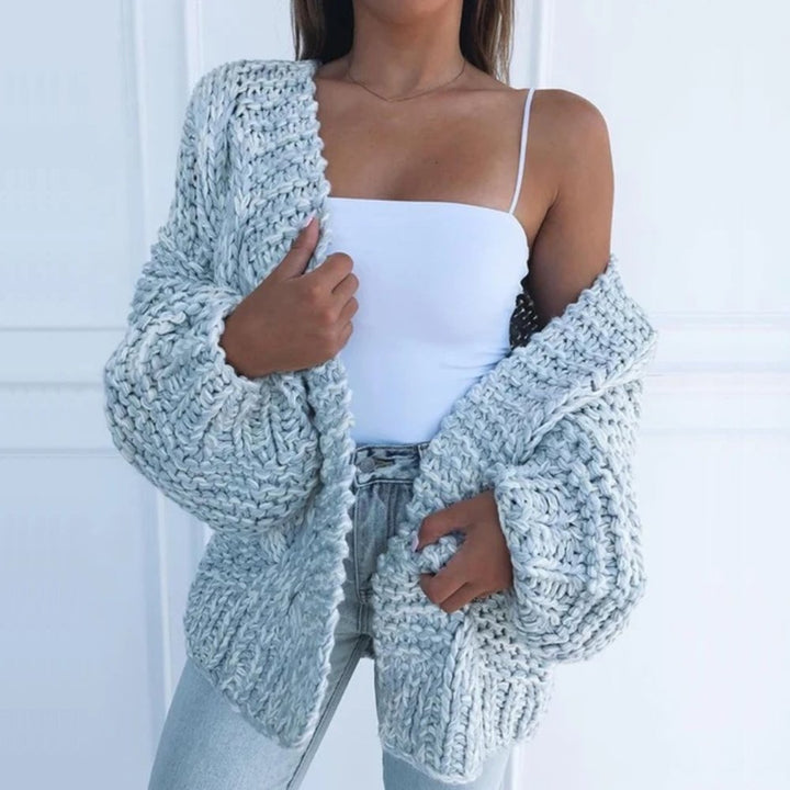 Cecily | Chunky strikket cardigan