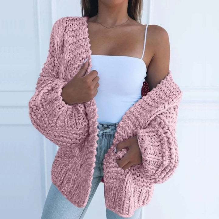 Cecily | Chunky strikket cardigan