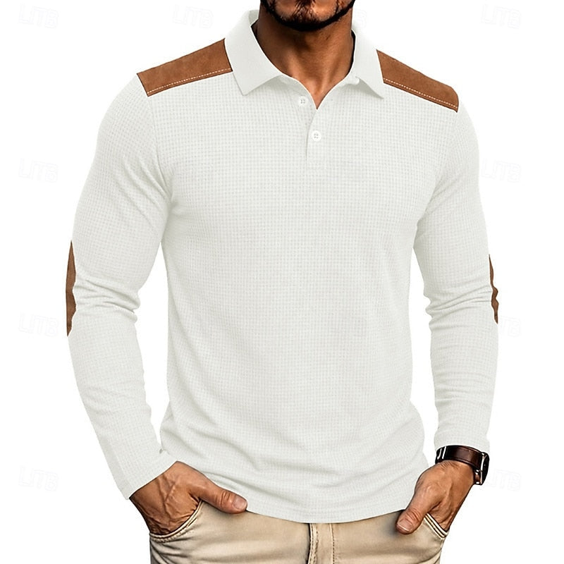 Bennett | Strukturert Colorblock Polo-skjorte