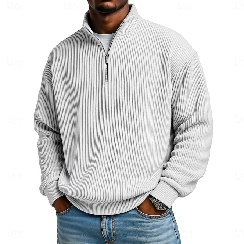Harlan | Ribbet Quarter-Zip Genser