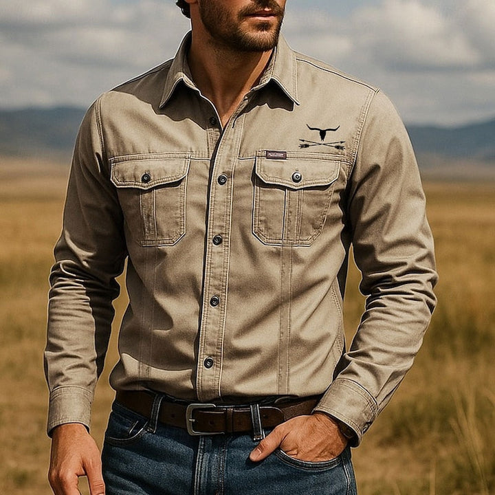 Wade | Robust western arbeidsskjorte