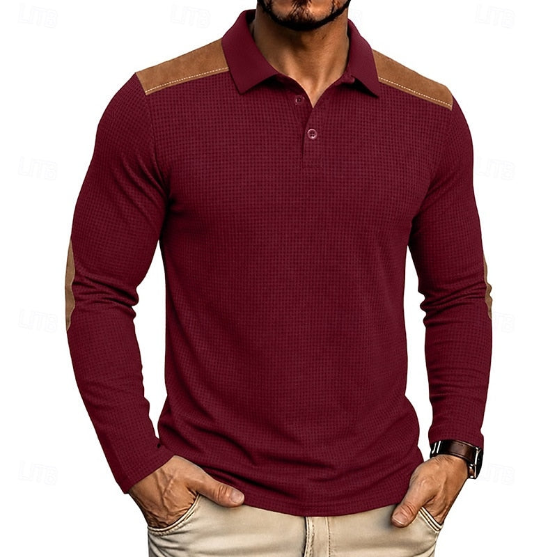 Bennett | Strukturert Colorblock Polo-skjorte