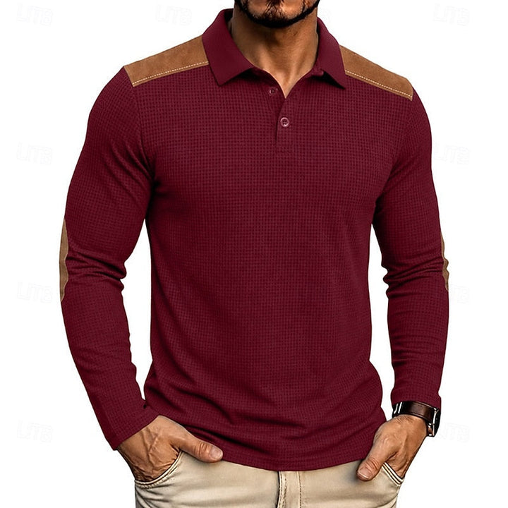 Bennett | Strukturert Colorblock Polo-skjorte