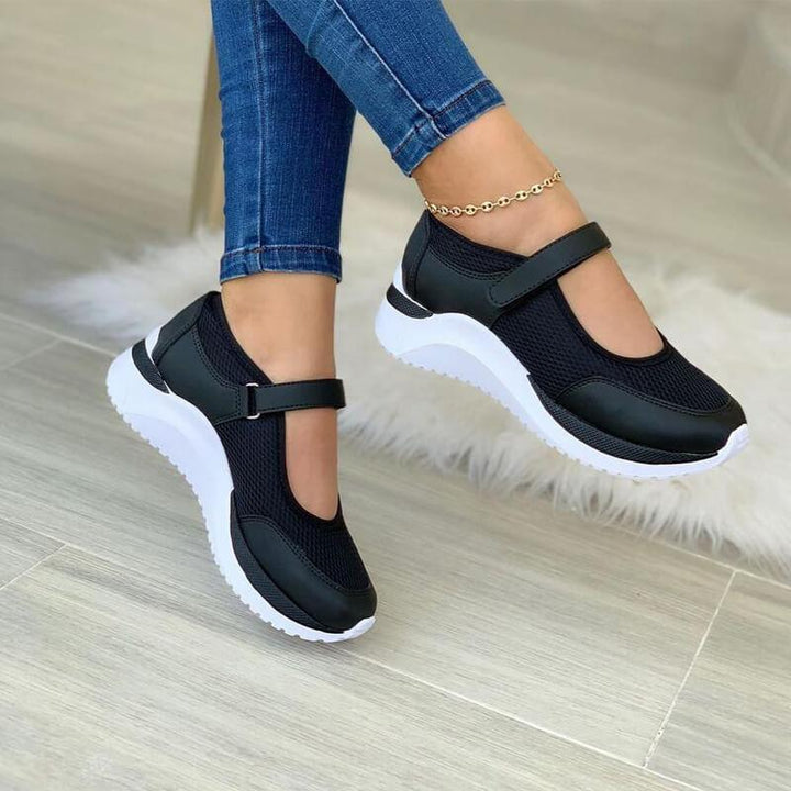 Estella | Sneakers med polstret stropp