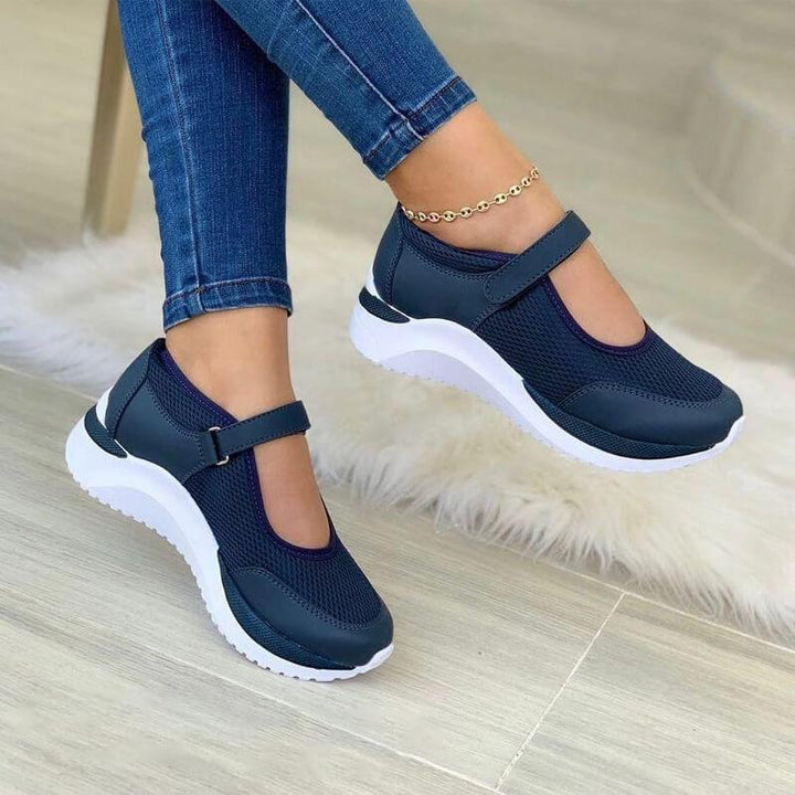 Estella | Sneakers med polstret stropp