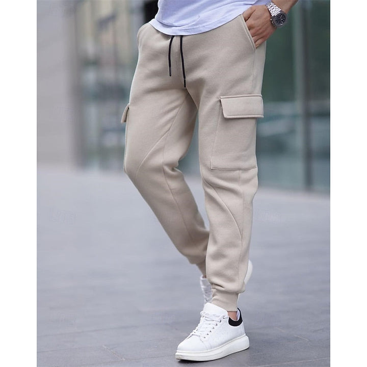 Neil | Avslappede Cargo Joggebukser