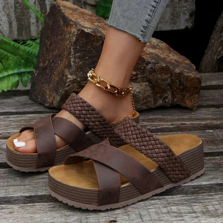 Sophia | Komfortabel Ortopedisk Vevet Sandal