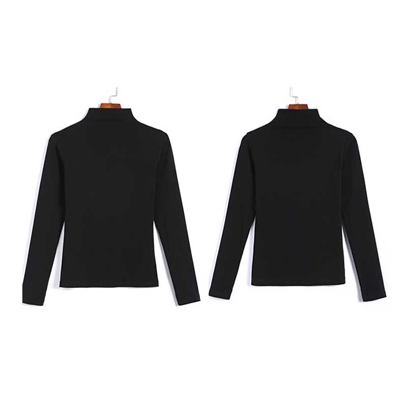Rosa | Koselig Turtleneck Skjorte