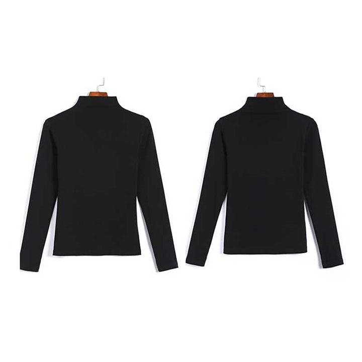 Rosa | Koselig Turtleneck Skjorte