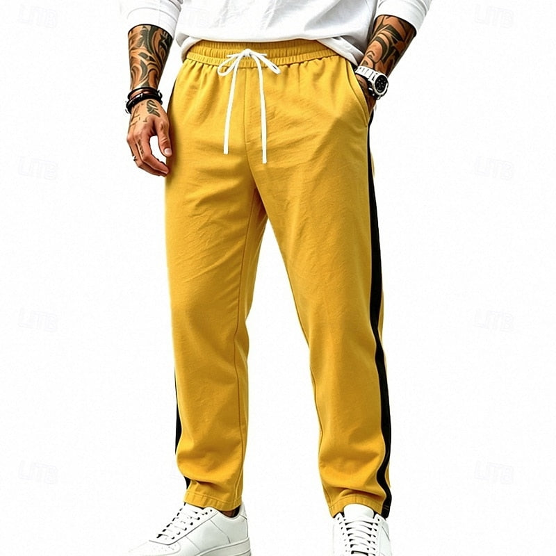 Damian | Avslappede joggebukser med sidestripe