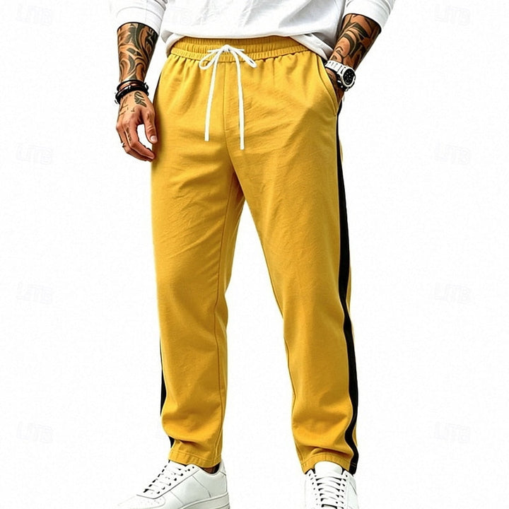 Damian | Avslappede joggebukser med sidestripe