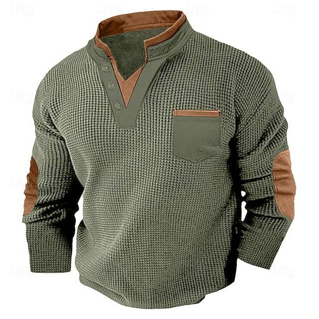 Harvey | Strukturert Henley-skjorte