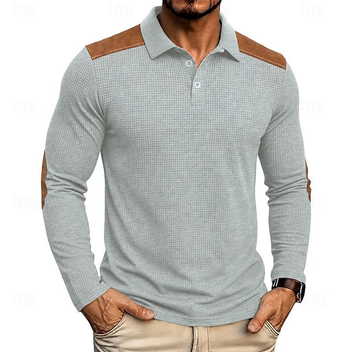 Bennett | Strukturert Colorblock Polo-skjorte