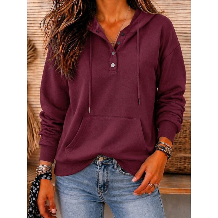 Blythe | Casual hettegenser med knapphals