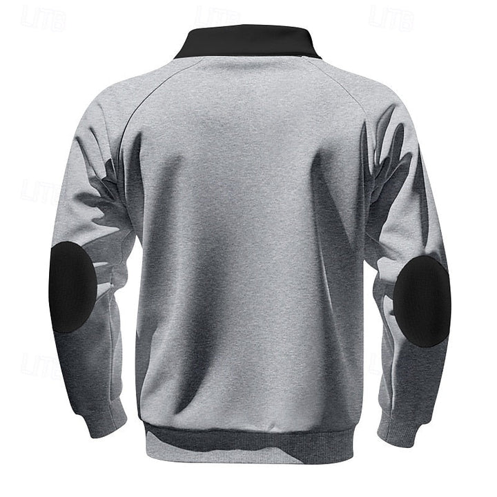 Keith | Quarter-Zip Fargeblokk Genser