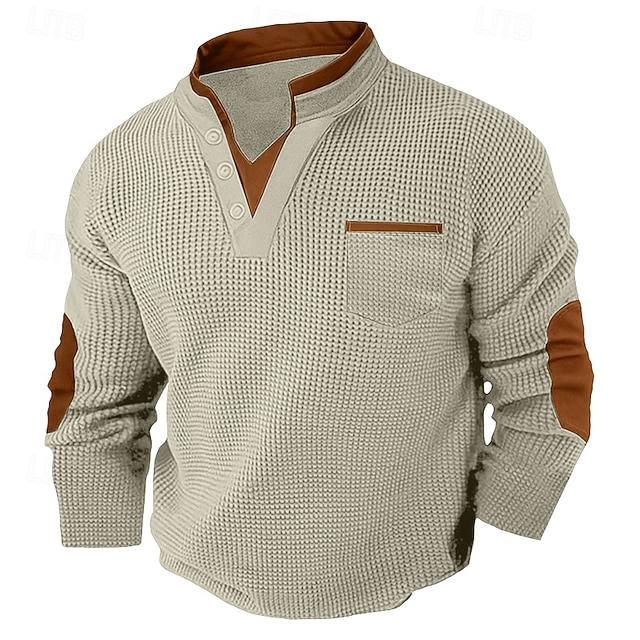 Harvey | Strukturert Henley-skjorte