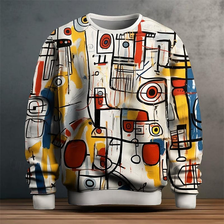 Nash | Kunstnerisk Crew Neck Genser