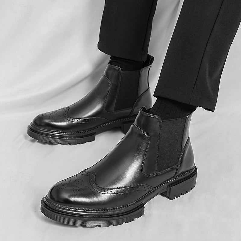 Alistair | Wingtip Chelsea-støvler