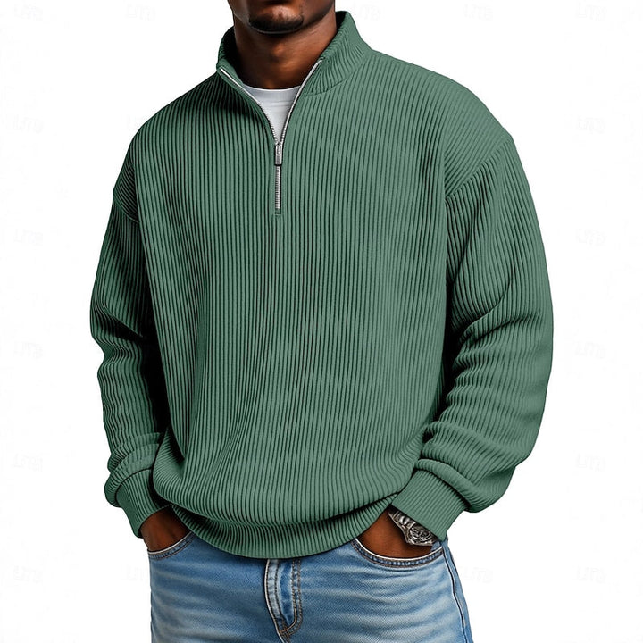 Harlan | Ribbet Quarter-Zip Genser