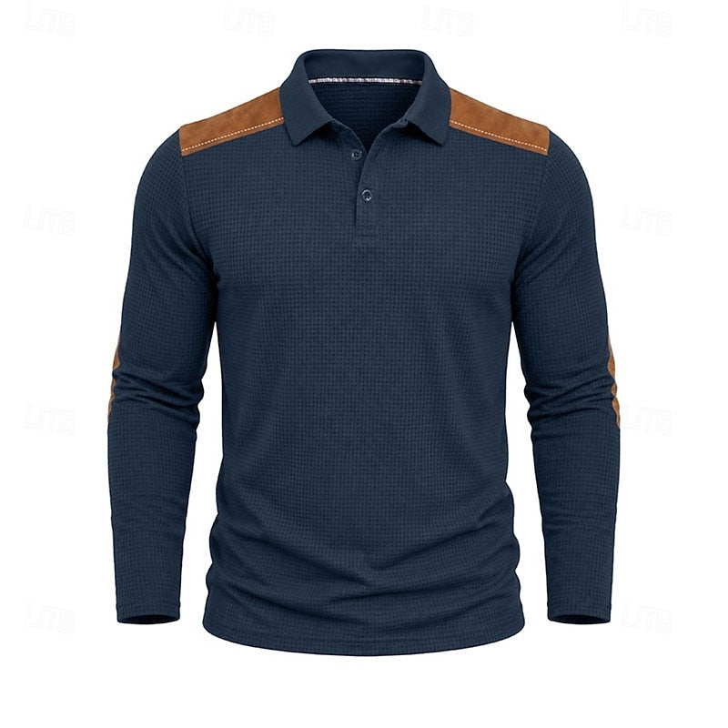 Bennett | Strukturert Colorblock Polo-skjorte