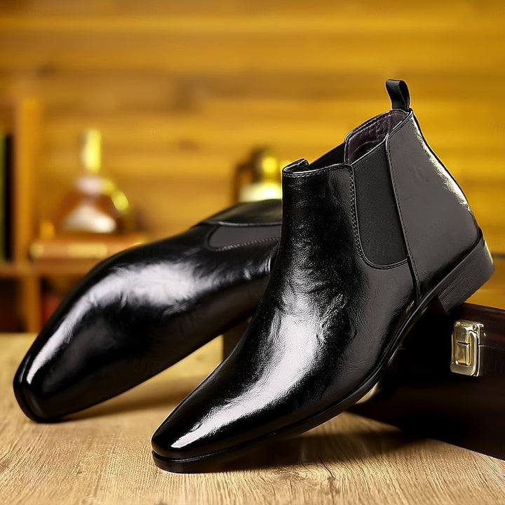 Emory | Polerte Ankel Chelsea Boots