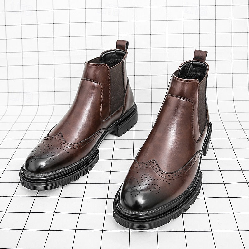 Alistair | Wingtip Chelsea-støvler