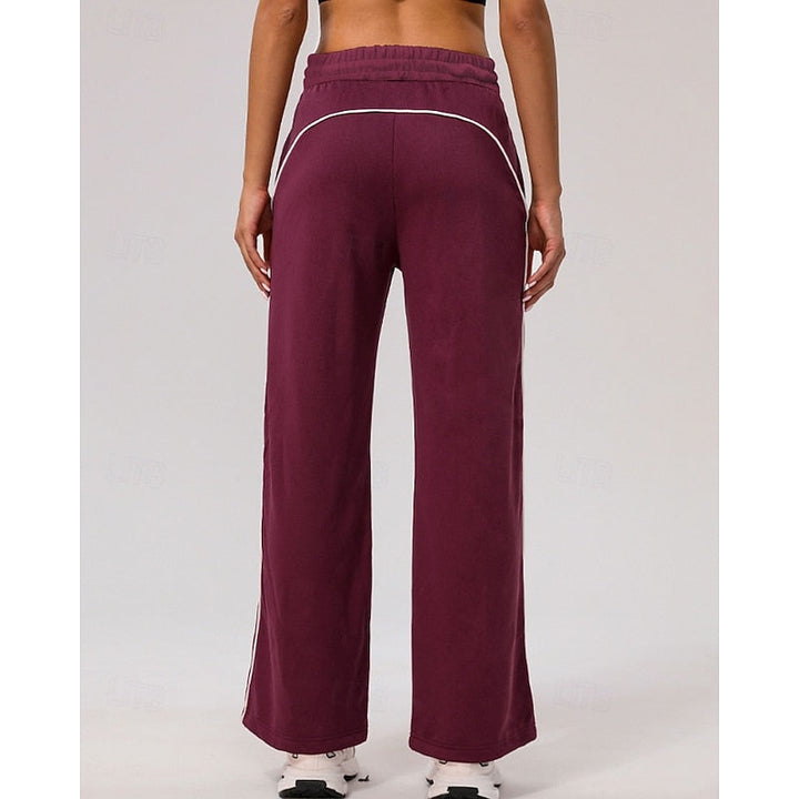 Maisie | Avslappede joggebukser med sidestripe