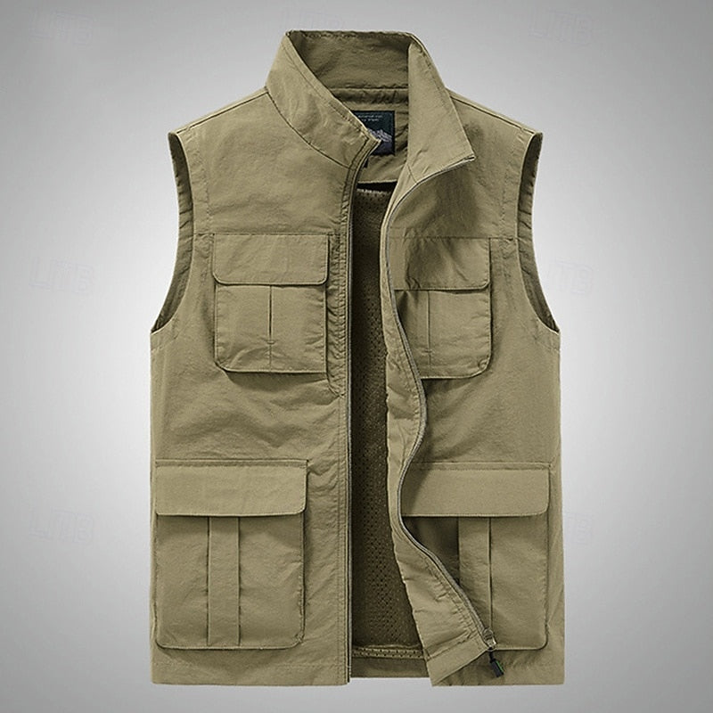 Gareth | Utility-vest med flere lommer