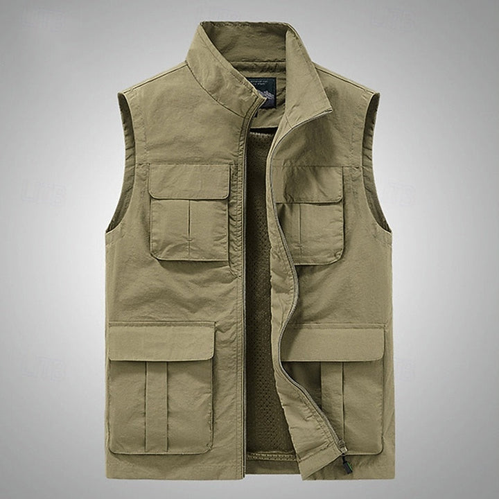 Gareth | Utility-vest med flere lommer