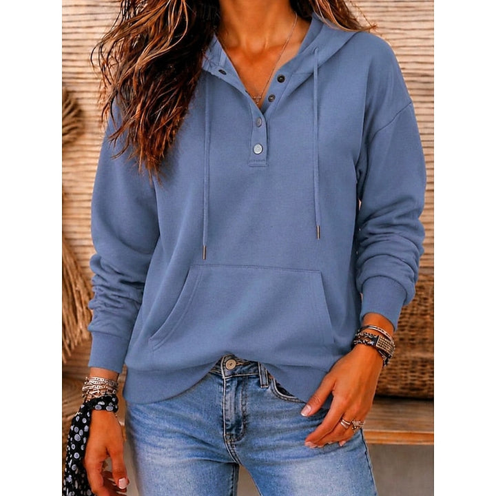 Blythe | Casual hettegenser med knapphals