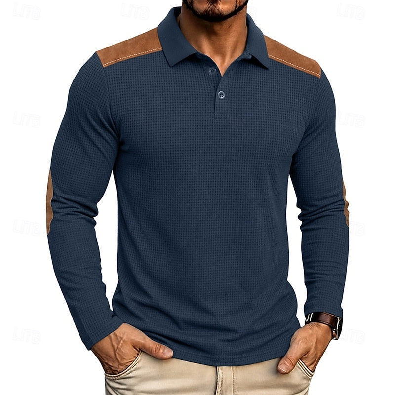 Bennett | Strukturert Colorblock Polo-skjorte