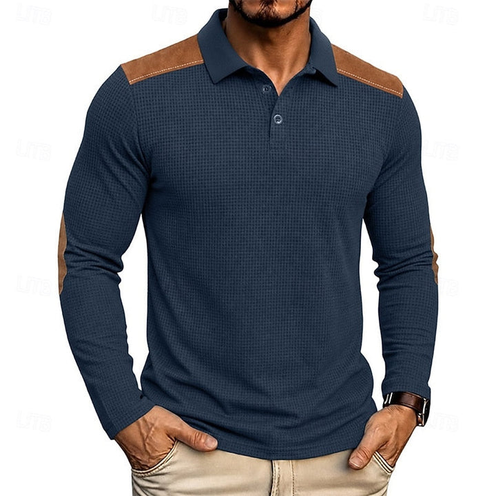 Bennett | Strukturert Colorblock Polo-skjorte