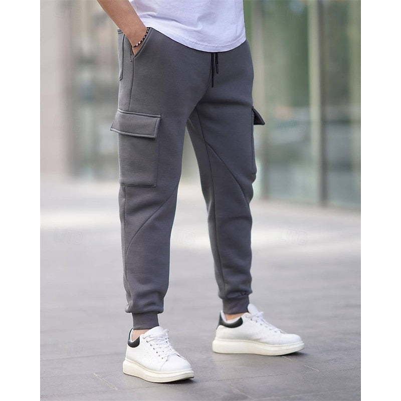 Neil | Avslappede Cargo Joggebukser