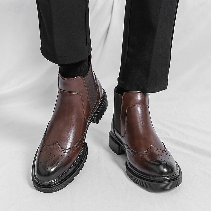Alistair | Wingtip Chelsea-støvler