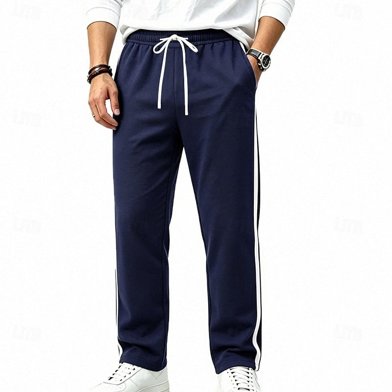 Damian | Avslappede joggebukser med sidestripe