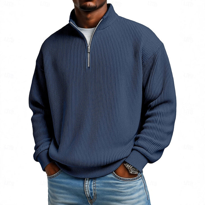 Harlan | Ribbet Quarter-Zip Genser