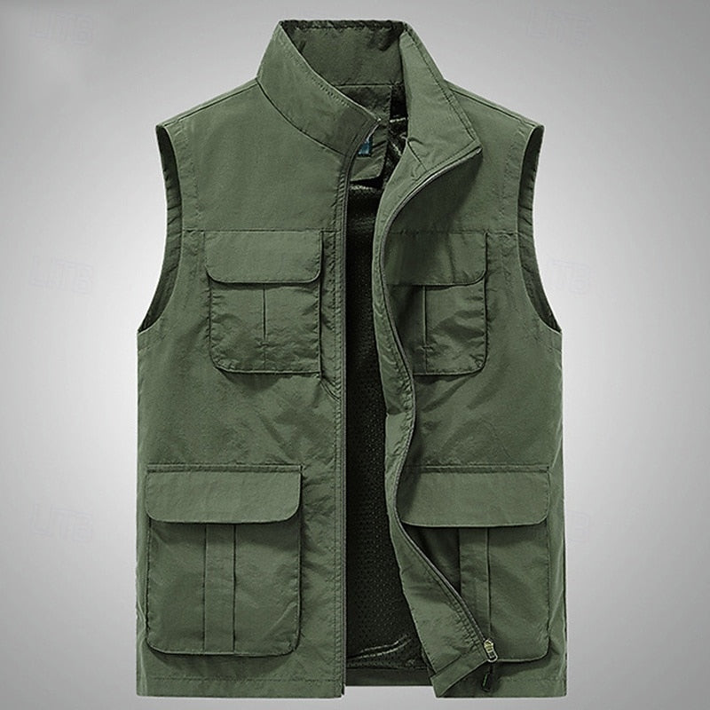 Gareth | Utility-vest med flere lommer