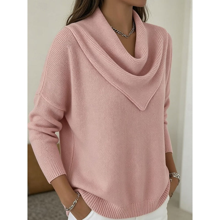 Heather | Elegant genser med halvkulehals